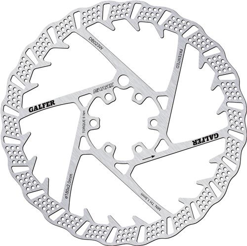 Galfer GALFER Disc Shark Ø 180mm x 2.0mm, 6 Loch System / DB023W