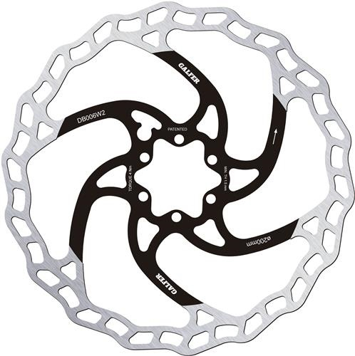 Galfer GALFER Disc Wave Ø 200mm x 2.0mm, 6 Loch System, für E-Bike, für SRAM / AVID / DB006W2