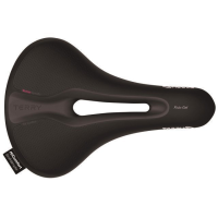 Terry Sattel Fisio Flex Gel Lady mit Öffnung black