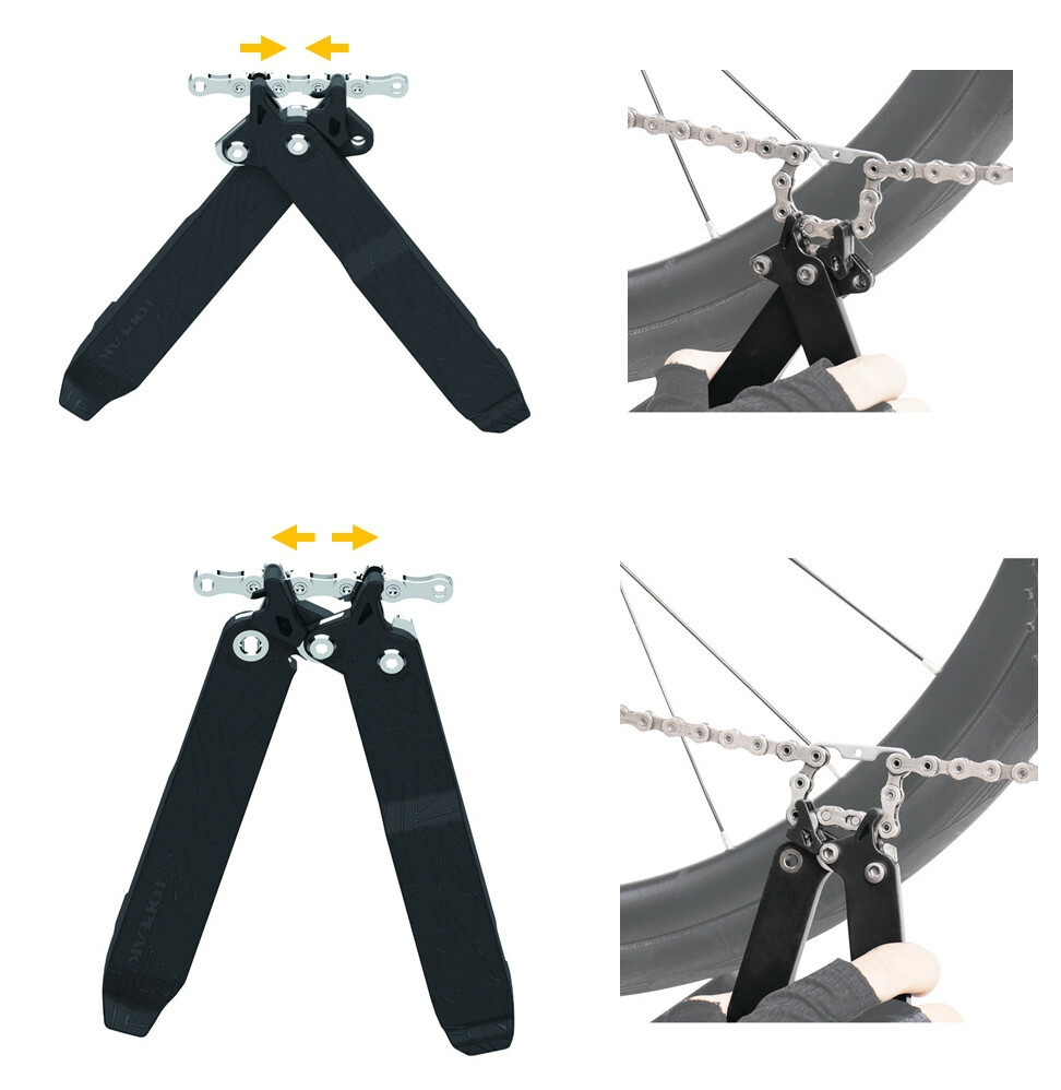 TopPeak TOPEAK Power Lever X, Reifenheber mit 5 Funktionen, für alle Powerlinks 1 Set (2Stück), mit Metall Einsatz, mit Powerlink Fach und Werkze...