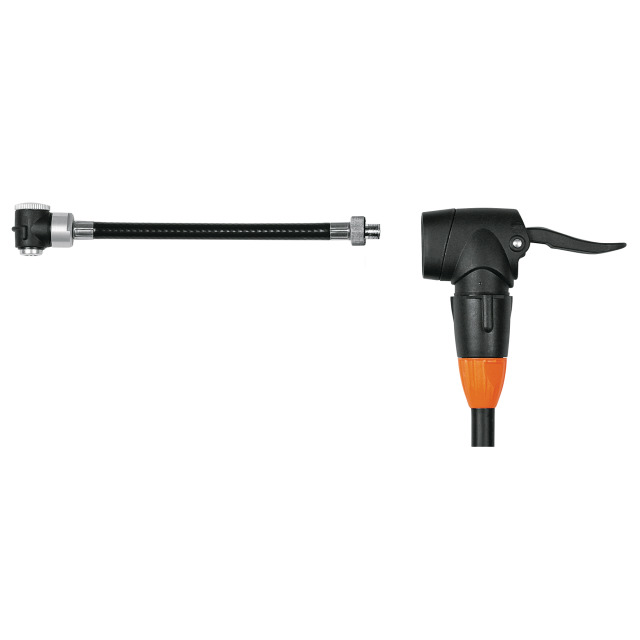 SKS Schlauchadapter Zipflinger für alle Vetilarten 175 mm schwar