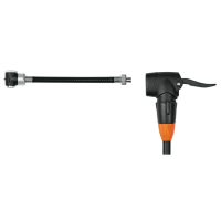 SKS Schlauchadapter Zipflinger für alle Vetilarten 175 mm schwar