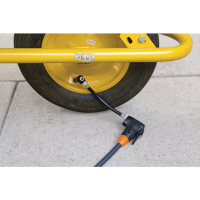 SKS Schlauchadapter Zipflinger für alle Vetilarten 175 mm schwar