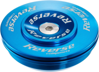Reverse Components REVERSE "Twister" Top Cap Semi int. Ø 49mm 1.5" - 1 1/8" light blue