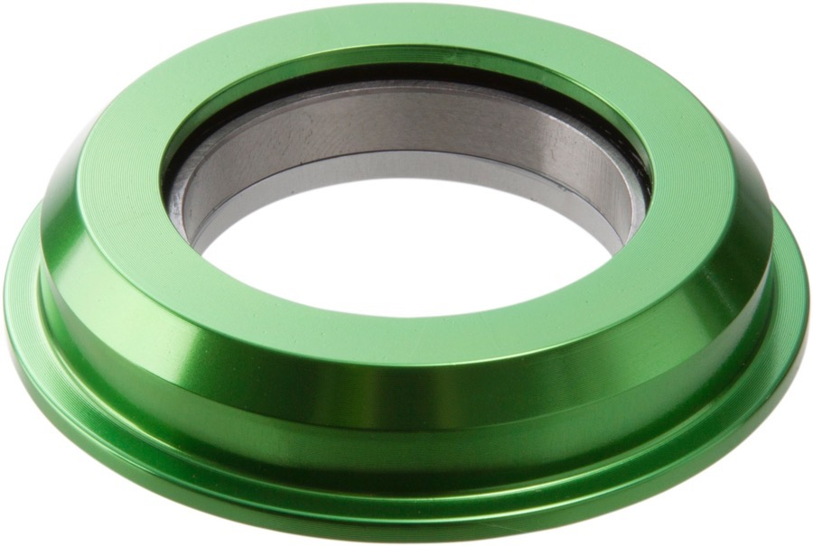 Reverse Components REVERSE "Twister" Lower Cap Semi int. Ø 44mm 1 1/8"  with Crown Ring green, hellgrün