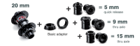 Reverse Components REVERSE VR EVO9 Pro 20mm blau