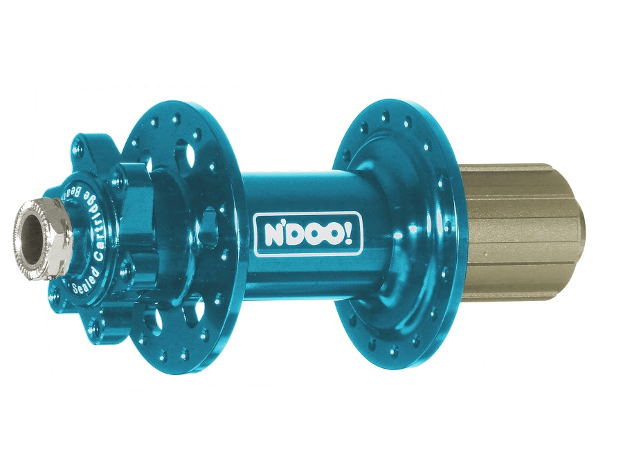 N'DOO N'DOO "Smooth DH" HR 150mm, 32 Loch blau 6 Klinken System 335g
