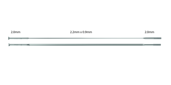 Sapim Einzelspeichen: Stück/Länge CX-Ray Straight Pull silber