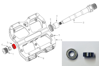 Reverse Components REVERSE Escape Pedal Axle Bearing 2pc