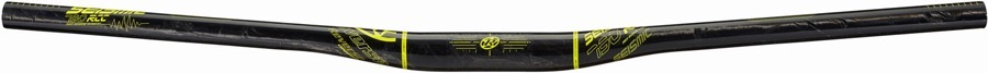 Reverse Components REVERSE Lenker "Seismic" Diffused Carbon yellow Ø31.8mm, 10mm  790mm