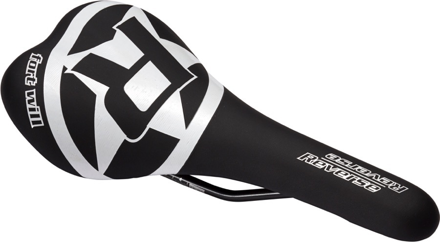 Reverse Components REVERSE Saddle "Fort Will Style" black/white CrMo Rail