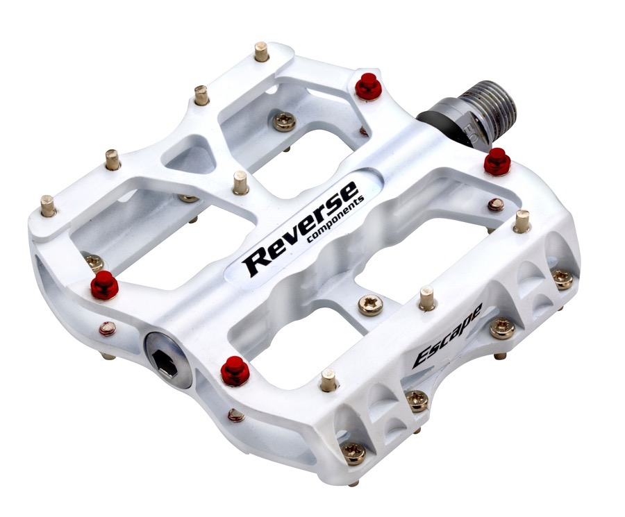 Reverse Components REVERSE Pedal "Escape" white, weiss