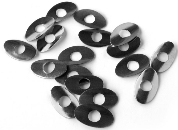Sapim U-Scheiben für Speichennippel 500 Stück (Nippel Washers Oval small)