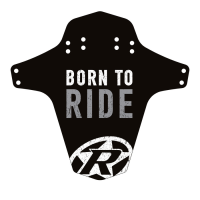 Reverse Components REVERSE "Mud Fender" Born to Ride grey, 267 x 251 mm (Breite x Höhe)