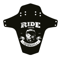 Reverse Components REVERSE "Mud Fender" Ride Fucking Downhill black / white, 267 x 251 mm (Breite x Höhe)