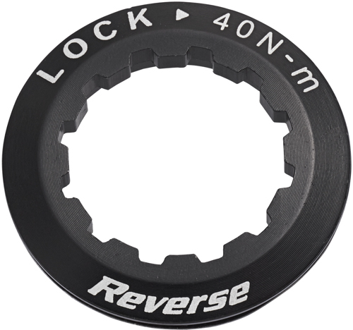 Reverse Components REVERSE Cassette Lock Ring black, schwarz