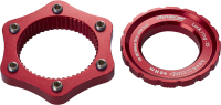 Reverse Components REVERSE Adapter Center Lock red, rot