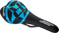 Reverse Components REVERSE Saddle "Fort Will Style" black/light blue CrMo Rail