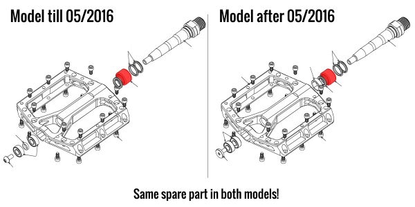 Reverse Components REVERSE Black one DU bearing