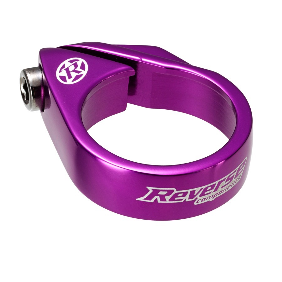 Reverse Components REVERSE Seat Clamp "BoltClamp" Ø34.9mm purple, lila