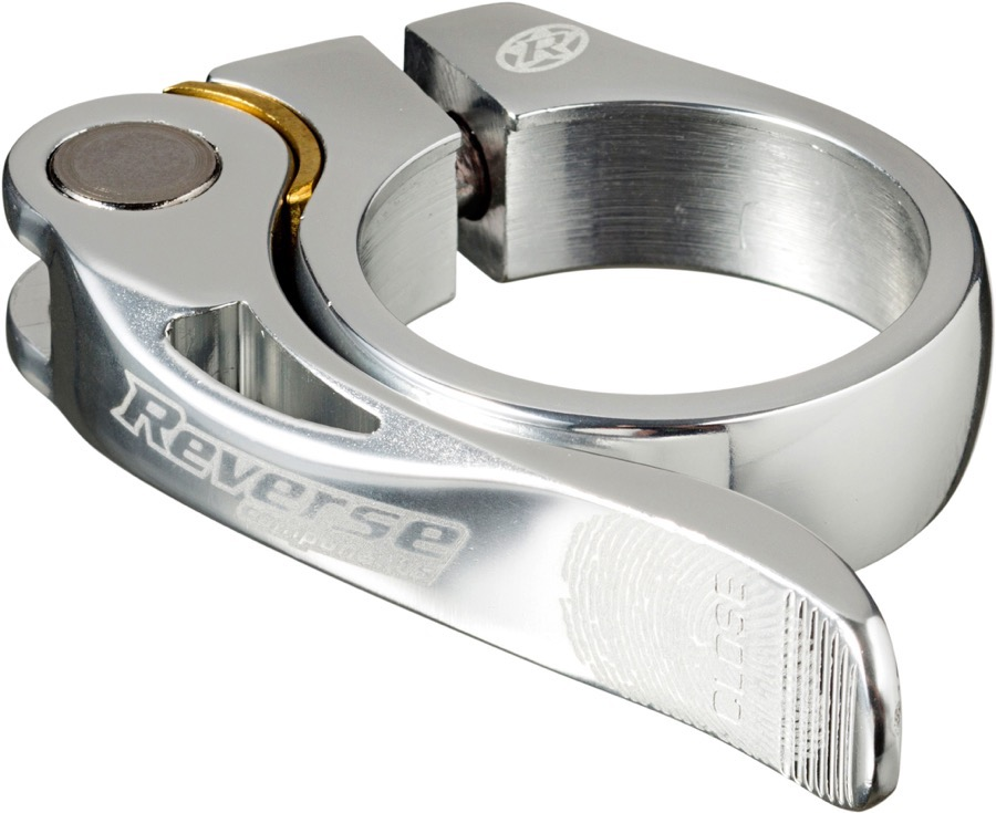 Reverse Components REVERSE Seat Clamp QR "Long Life" Ø34.9mm chrome
