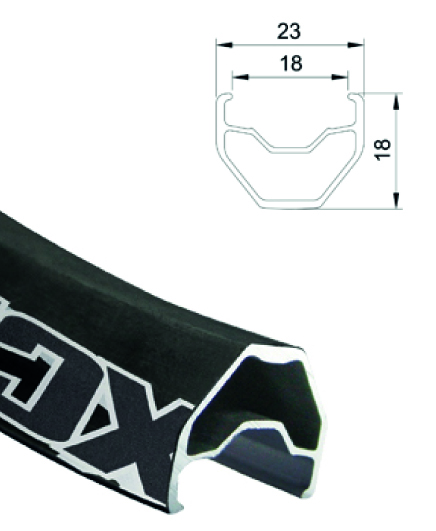 Alexrims ALEXRIMS XCR Super Comp 26", 32 Loch weiss