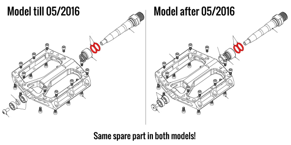 Reverse Components REVERSE Black one outer seal