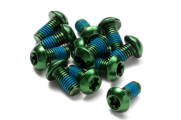 Reverse Components REVERSE Disc "Rotor bolt" set, 12pc/set green, grün