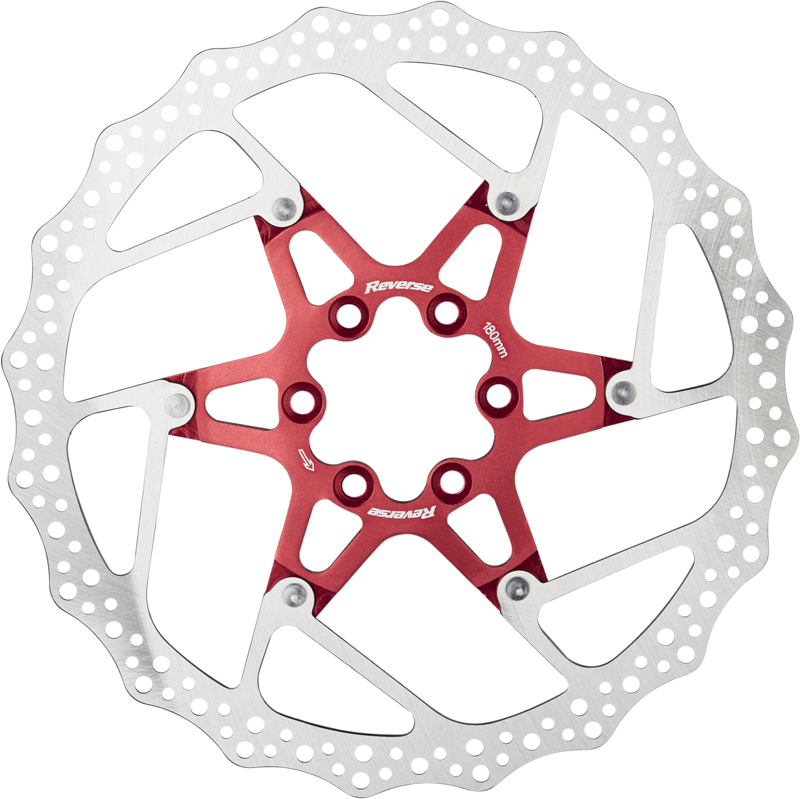 Reverse Components REVERSE "Disc Rotor" Ø180mm red, rot