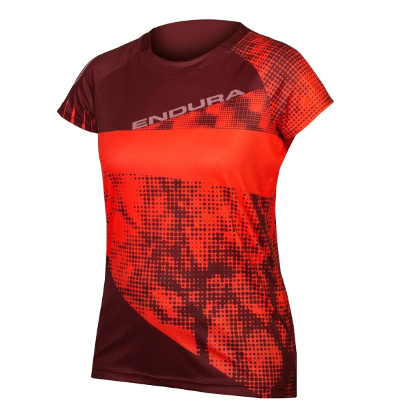 Endura ENDURA Damen SingleTrack: HiVizCoral - M, Coral