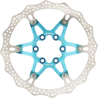 Reverse Components REVERSE "Disc Rotor" Ø160mm light blue, hellblau