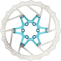 Reverse Components REVERSE "Disc Rotor" Ø180mm light blue, hellblau