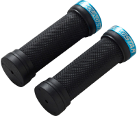 Reverse Components REVERSE Grip "Youngstar" Ø28mm black / light blue, schwarz / blau
