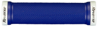 Reverse Components REVERSE Grip "Classic 29" dark-blue / Clamp rings white, blau / weiss