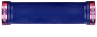 Reverse Components REVERSE Grip "Classic 29" dark-blue / Clamp rings purple, dunkelblau / lila