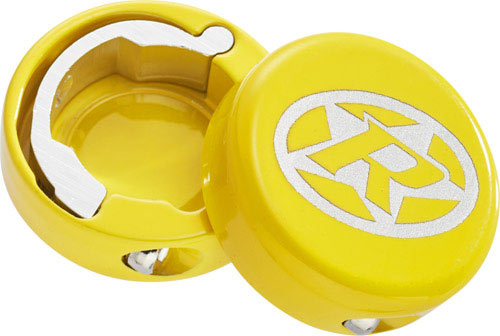 REVERSE COMPONENTS Griff End-Cap, closed, yellow