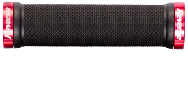 REVERSE COMPONENTS Grip "Classic 29" black / Clamp rings red, schwarz / rot