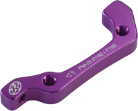 Reverse Components REVERSE Disc Adapter IS-PM 160 Rear & Front 180, purple, violett