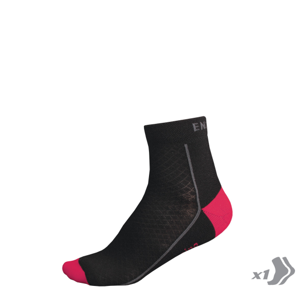 Endura ENDURA Women's BaaBaa Merino Winter Sock (Single): Pink - One size