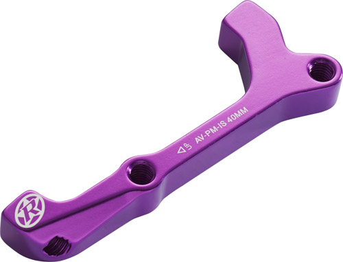 REVERSE  COMPONENTS Disc Adapter AVID IS-PM 180 Rear, purple, lila