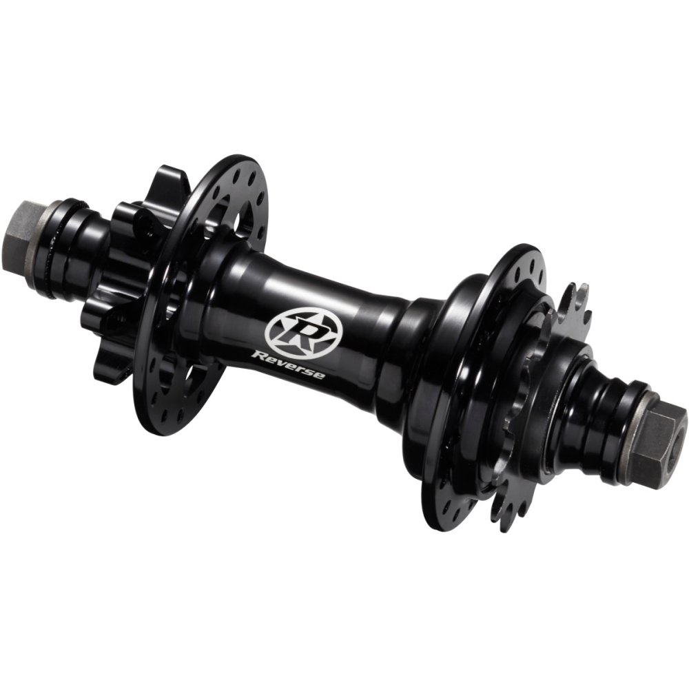 Reverse Components REVERSE Nabe Base Singlespeed 135/10mm mit 13Z Ritzel, schwarz