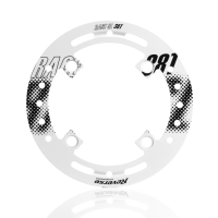 Reverse Components REVERSE Bashguard "Race SL-34T" white, weiss