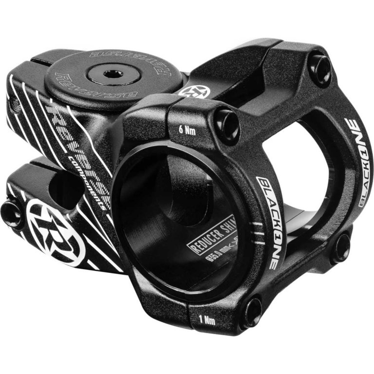 Reverse Components Reverse Black One D2, 35mm, Ø31.8mm & 35mm, weiss, schwarz / weiss