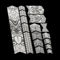 Riesel Design Rahmenschutzfolie 3000 Maori