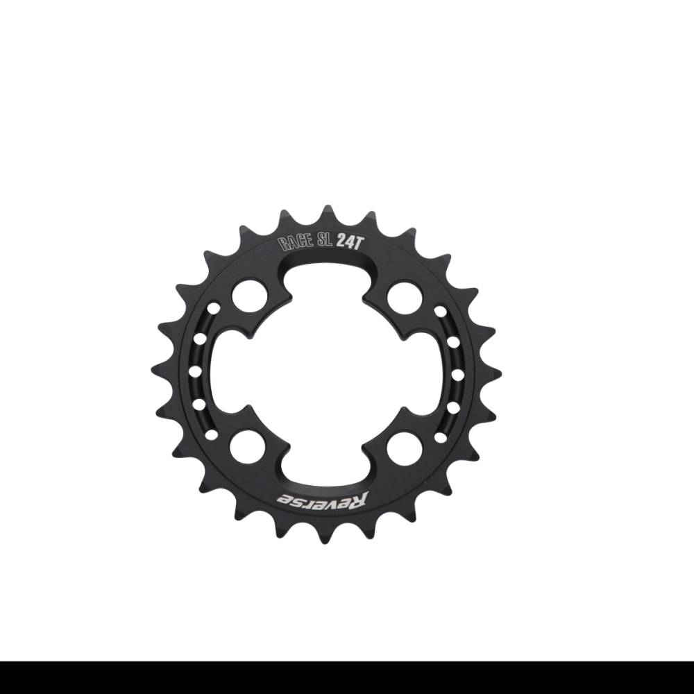 Reverse Components REVERSE Chainring Race SL Shiftable, 24T black, schwarz