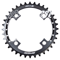 Reverse Components REVERSE Chainring "Race SL" 36Z 4-Arm 104mm black, schwarz, 36 Zähne