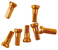 Sapim Speichennippel: Polyax Aluminium orange 14mm 100 Stück