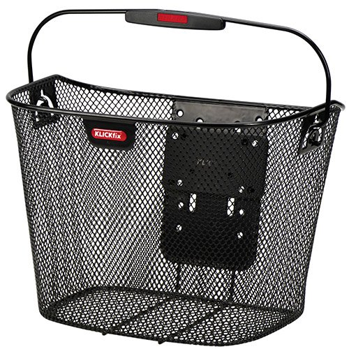 KlickFix Lenkerkorb 16L ohne Adapter schwarz