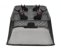 KlickFix Korb City KorbKlip 20L schwarz mit Adapter