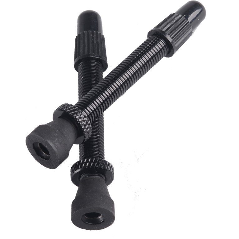 Response Tubeless Ventil 44mm, 2 Stück, schwarz